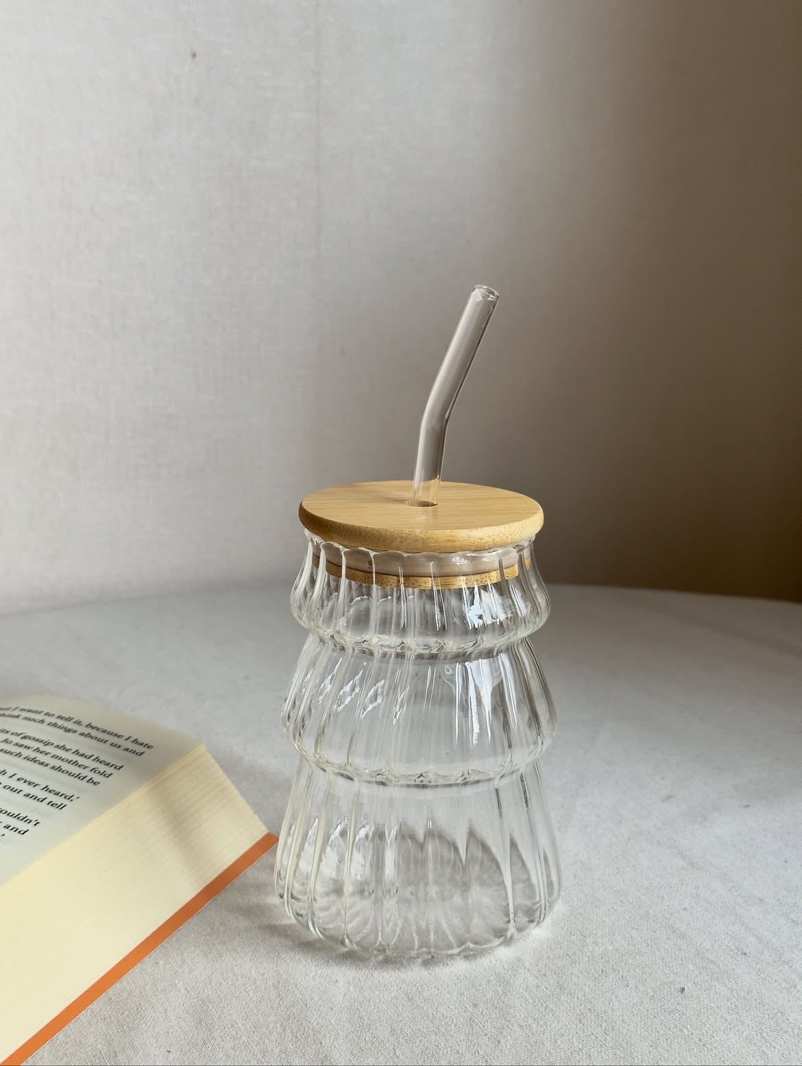 (Pack of 2) Vintage Wave Drinking Glass.