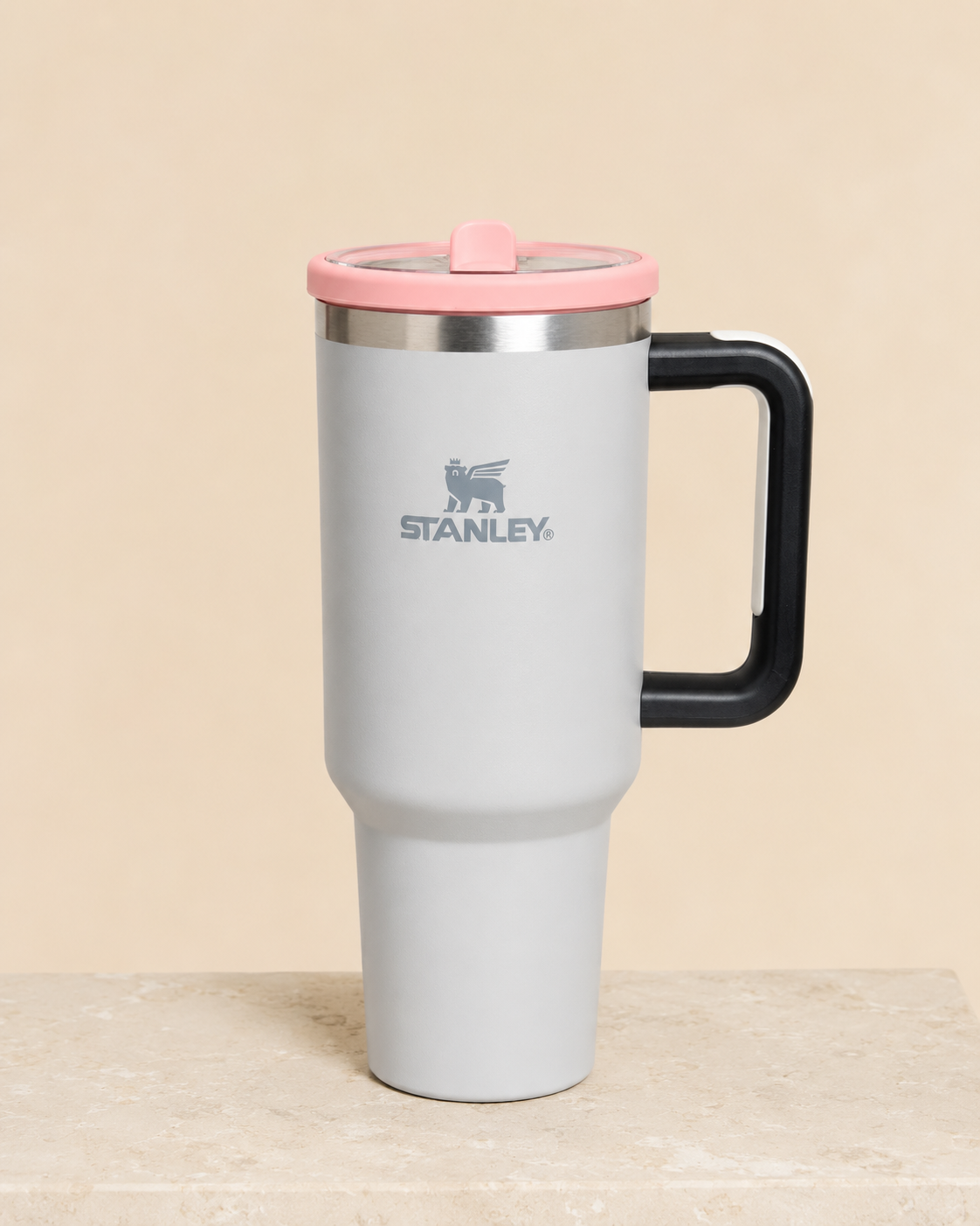 Stanley Grey & Pink Travel Tumbler(1200ml)