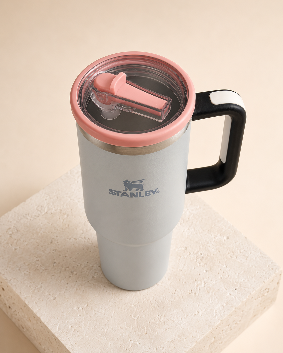 Stanley Grey & Pink Travel Tumbler(1200ml)