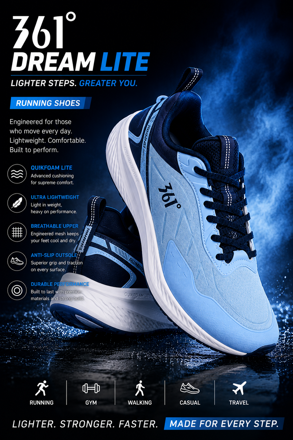 361° Dream Lite Running Shoes
