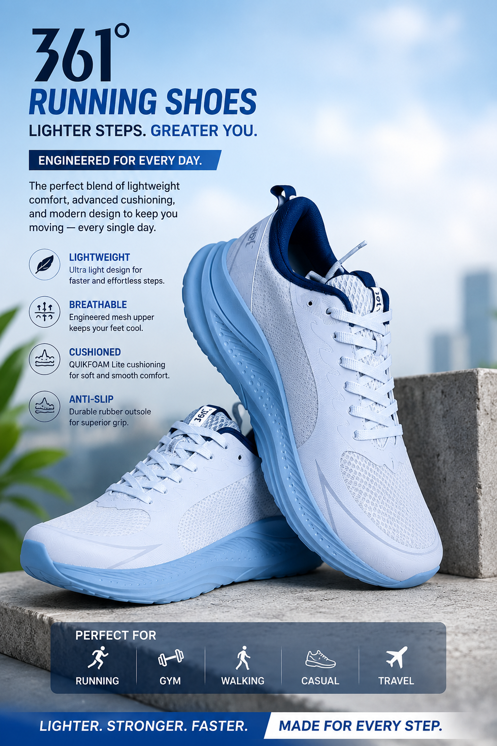361° Aero Glide Running Shoes