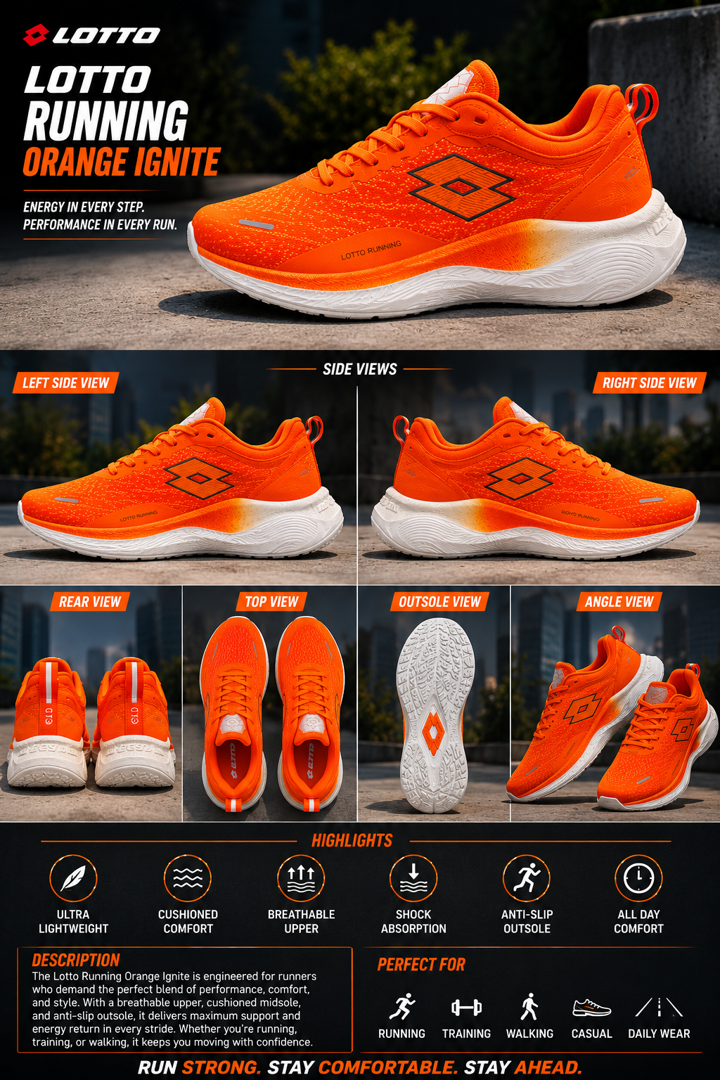 Lotto Blaze Sprint Running Shoes