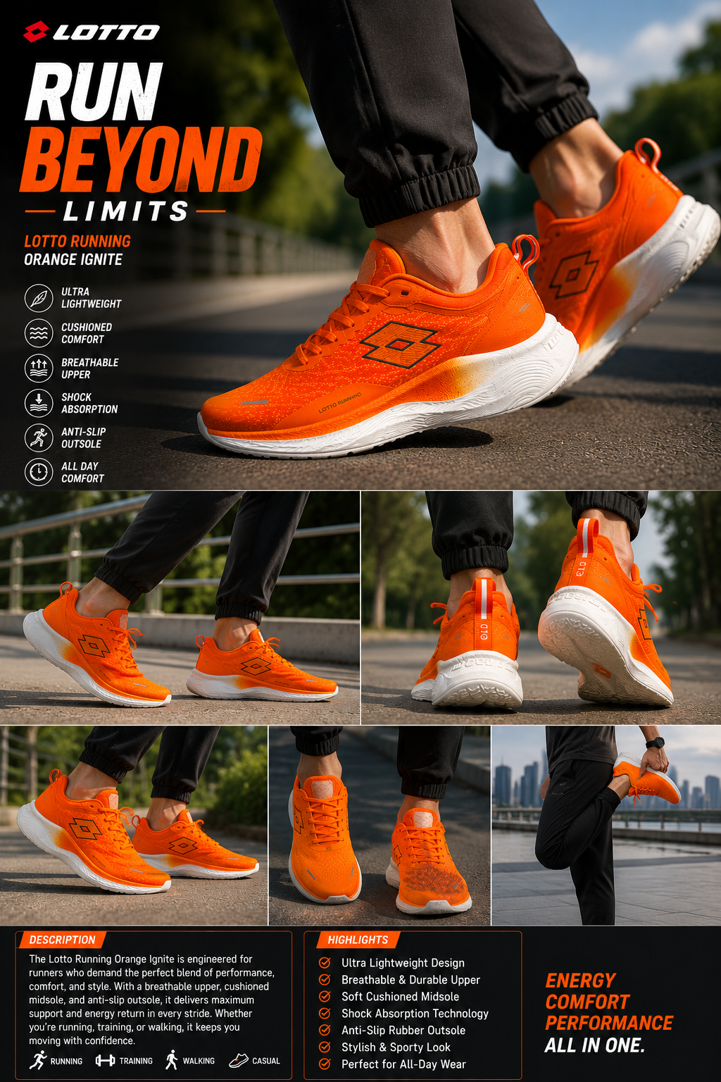 Lotto Blaze Sprint Running Shoes