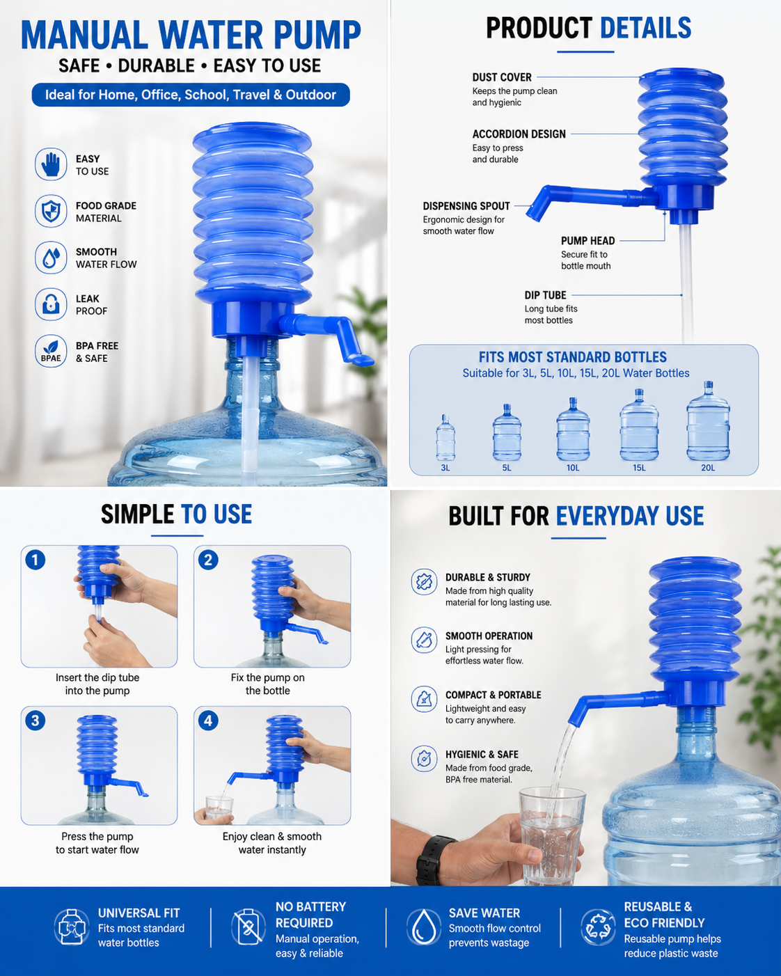 Manual Water Dispenser Pump.