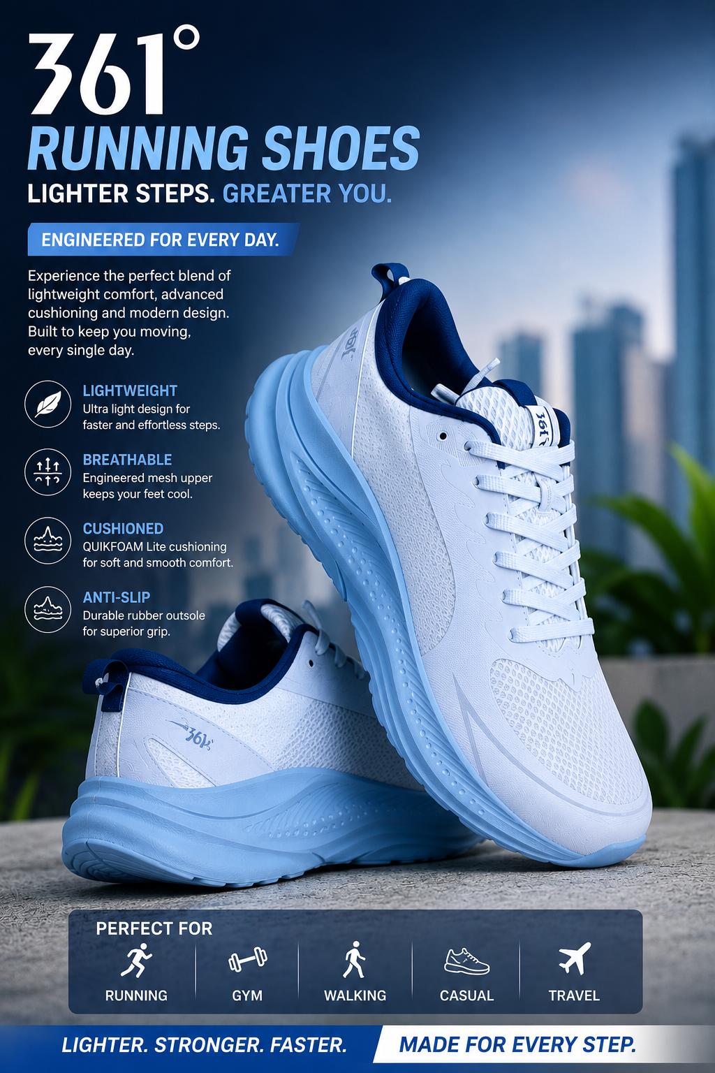 361° Aero Glide Running Shoes