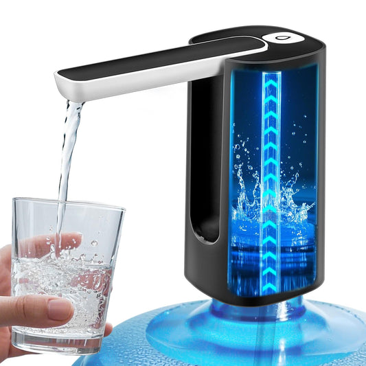 Rechargeable Portable Automatic Electric Water Dispenser Pump – USB Type-C | 1200mAh Battery.