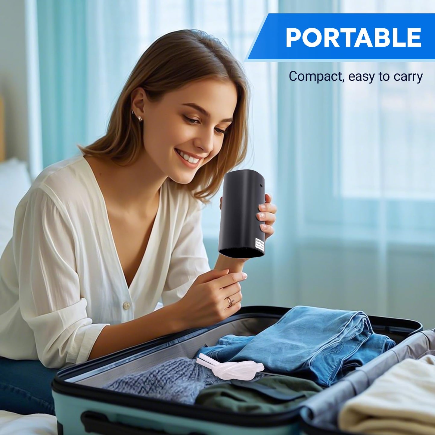 Rechargeable Portable Automatic Electric Water Dispenser Pump – USB Type-C | 1200mAh Battery.