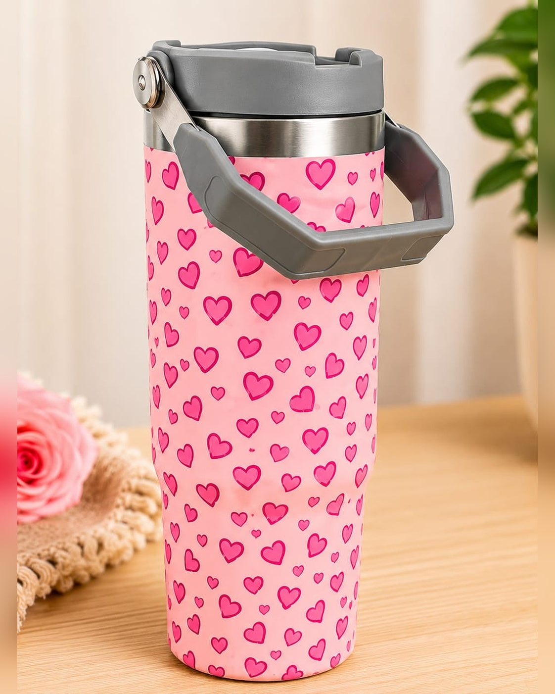 HeartBliss Travel Tumbler – 1000ml